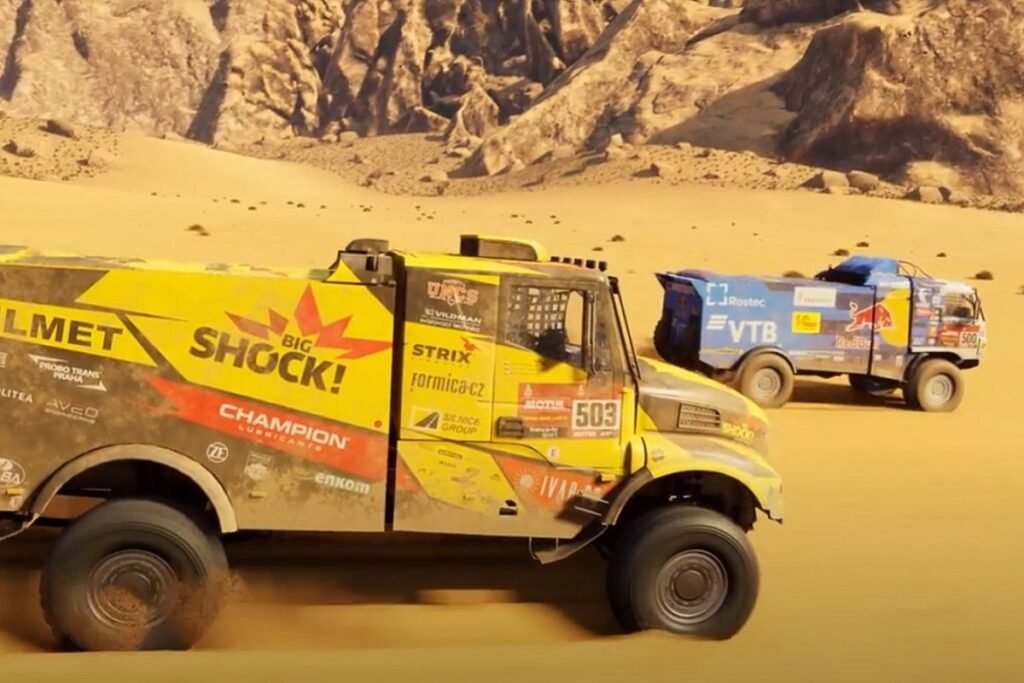 Dakar Desert Rally gameplay